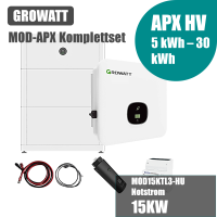 Growatt Komplettset APX MOD 15000TL3 HU