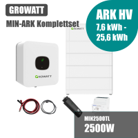Growatt Komplettset ARK MIN 2500TL