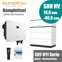 SET SHT Wechselrichter + SBH Batterie Serie
