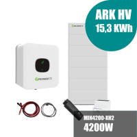 Growatt Komplettset MIN 4200-XH2 4,2kW...