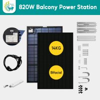 1Set X Maysun Solar Panels Balcony Power Plants 2,0...