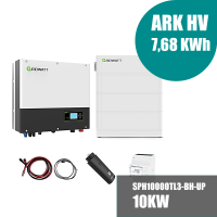 Growatt Komplettset SPH10000TL3-BH-UP 10kW mit 7,6kWh...