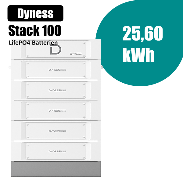 Dyness Stack100 25,60 kWh - Modulare Hochvolt-Batteriespeicher 25,60 kWh - 2% Skonto bei Vorkasse Überweisung