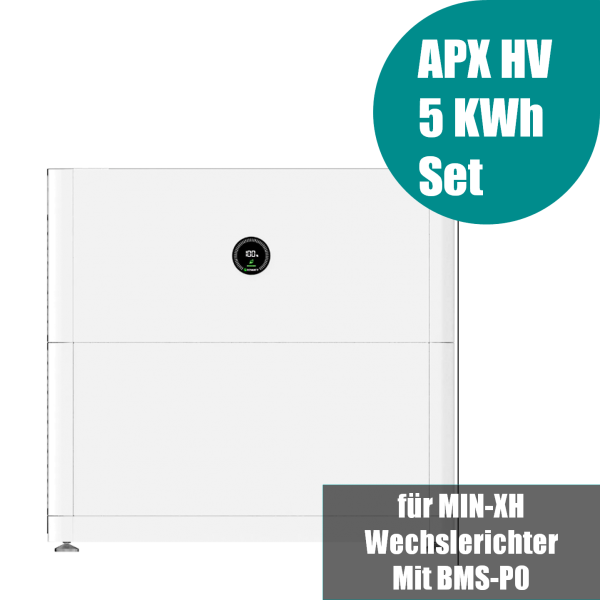 Growatt APX 5.0P 5kWh Hochvolt-Solarspeicher-Set für MIN Wechselrichter  - 2% Skonto bei Vorkasse Banküberweisung