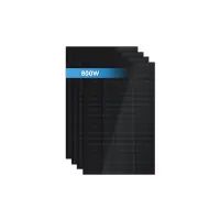 Sunshare Ray Balkonkraftwerk 800W Full Black Leichtmodule ohne Halterung für Balkon, Fassade und Zaun
