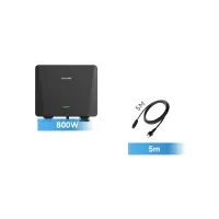 Sunshare Ray Balkonkraftwerk 800W Full Black Leichtmodule ohne Halterung für Balkon, Fassade und Zaun