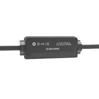 SUNSHARE Ray Balkonkraftwerk Solarmodul 200W Full Black Leichtmodul Komplett Schwarz für Balkon & Zaun
