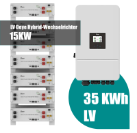 Deye Komplettset 15 kW Hybridwechselrichter...