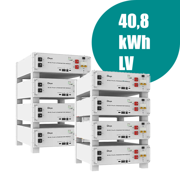 40KWh Deye SE-G5.1 Pro-B 5,1 kWh Batteriespeicher LiFePO4