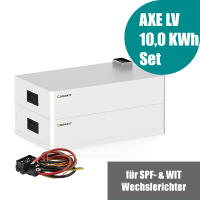 Growatt AXE 10.0L 10kWh Niedervolt Solarspeicher-Set