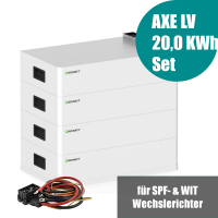 Growatt AXE 20.0L 20kWh Niedervolt Solarspeicher-Set