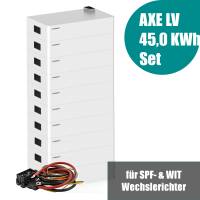 Growatt AXE 45.0L 45kWh Niedervolt Solarspeicher-Set