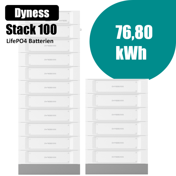 Dyness Stack100 76,80 kWh - Modulare Hochvolt-Batteriespeicher 76,80kWh - 2% Skonto bei Vorkasse Überweisung