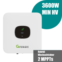 Growatt MIN 3600-XH2 3,6kW Hybrid Wechselrichter 1-phasig
