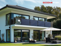 GoodWe Suncake 820 W Balkonkraftwerk Komplett-Set (inkl. Montage Set) zur 1 Person Montage
