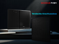GoodWe Suncake 820 W Balkonkraftwerk Komplett-Set (inkl. Montage Set) zur 1 Person Montage