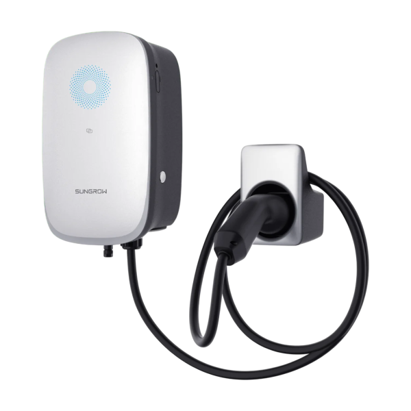 Sungrow A0CH1085 AC22E-01 EV Charger, 22 kW AC, Typ 2 Ladekabel 7 m, RFID, App, ohne MID