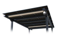 GOODWE Vela Solar Carport Gestell für 2 Autos inkl. 15 Solarmodule (TÜV zertifiziert)