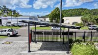 GOODWE Vela Solar Carport Gestell für 2 Autos inkl. 15 Solarmodule (TÜV zertifiziert)