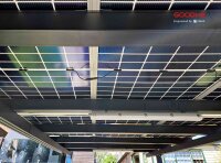 GOODWE Vela Solar Carport Gestell für 2 Autos inkl. 15 Solarmodule (TÜV zertifiziert)