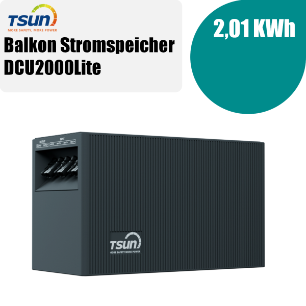 TSUN SolarCan TSOL-DCU2000Lite 2 kWh DC Solarspeicher - 2%Skonto bei Vorkasse Überweisung