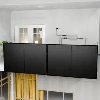TSUN Mikro-Wechselrichter 800W TSOL-MS800 für Balkonkraftwerk, IP67 wetterfest, 4 MPPT, Bluetooth & WiFi, inkl. 5m Anschlusskabel
