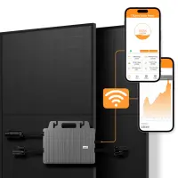 TSUN Mikro-Wechselrichter 800W TSOL-MS800 für Balkonkraftwerk, IP67 wetterfest, 4 MPPT, Bluetooth & WiFi, inkl. 5m Anschlusskabel