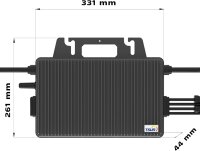 TSUN Mikro-Wechselrichter 2000W TSOL-MS2000 für Balkonkraftwerk, IP67 wetterfest, 4 MPPT, Bluetooth & WiFi, inkl. 5m Anschlusskabel