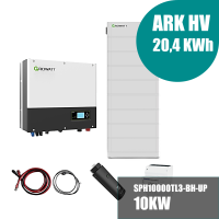 Growatt Komplettset SPH10000TL3-BH-UP 10kW mit 20,4kWh...