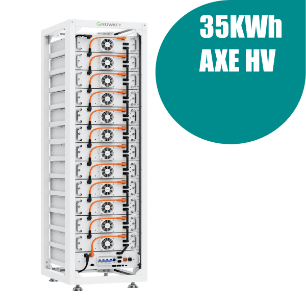 Growatt AXE 35.0H-1HR-E1 - Gewerbespeicher System 35 kWh (Hochvolt)