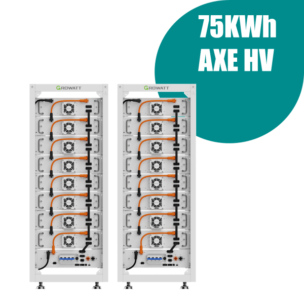 Growatt AXE 75.0H-1HR-E1 - Gewerbespeicher System 75 kWh (Hochvolt)