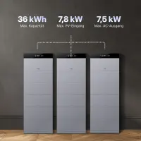 CONOW CBE2000 Pro Balkonkraftwerk Speicher 2-12,48kWh 2500W Wechselrichter 4 MPPT PV 2 - 2% Skonto bei Vorkasse Banküberweisung