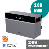 CONOW CBE2000 Pro Balkonkraftwerk Speicher 2kWh 2500W...