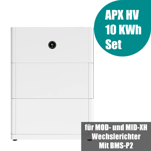 Growatt APX 10.0P 10kWh Hochvolt-Solarspeicher-Set  für MID-XH Wechselrichter - 2% Skonto bei Vorkasse Banküberweisung