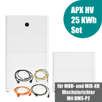 Growatt APX 25.0P 25kWh Hochvolt-Solarspeicher-Set...