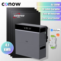 2000W Balkonkraftwerk Komplettset Tuya Conow 4,1kWh...