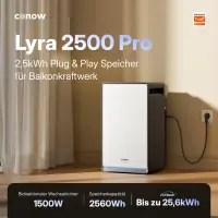 CONOW Tuya Lyra 2500 Pro Speicher für...