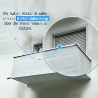 Sunshare Ray Balkonkraftwerk 600W Full Black Leichtmodule ohne Halterung für Balkon, Fassade und Zaun