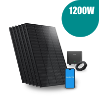 Sunshare Ray Balkonkraftwerk 1200W Full Black...