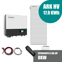 Growatt Komplettset SPH8000TL3-BH-UP 8kW mit 17,9kWh...