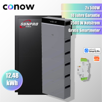 1000W Balkonkraftwerk Komplettset Tuya Conow 12.48kWh...
