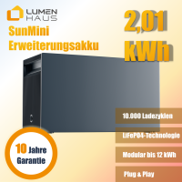 Lumenhaus SunMini Solarspeicher Erweiterungsakku –...