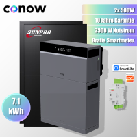 2000W Balkonkraftwerk Komplettset Tuya Conow 7.1kWh...