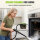POEUU Tragbarer Druckdampfreiniger JLC-A-211 1500 W, 1,6 L, 3 Dampfstufen mit 11-teiligem Zubehör