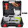 ASCEND PRO Plug-in Elektro-Hydraulik-Wagenheber 5 t, 12-V-Steckerversion mit Luftpumpe, 450 Nm Radschrauber, LED und Koffer