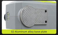 ASCEND PRO Akku Elektro-Hydraulik-Wagenheber 5 t, kabellos mit Luftpumpe, Elektro-Radschrauber, LED und Koffer