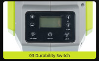 ASCEND PRO Akku Elektro-Hydraulik-Wagenheber 5 t, kabellos mit Luftpumpe, Elektro-Radschrauber, LED und Koffer