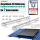 Ziegeldach-PV-Halterung für 2 Solarmodule – Montageset mit Universalklemmen 28–46 mm