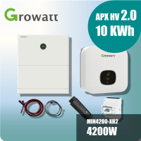 Growatt Komplettset MIN 4200-XH2 4,2kW...