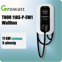 Growatt THOR 11AS-P-EW1 Wallbox 11 kW 3-phasig mit WiFi,...